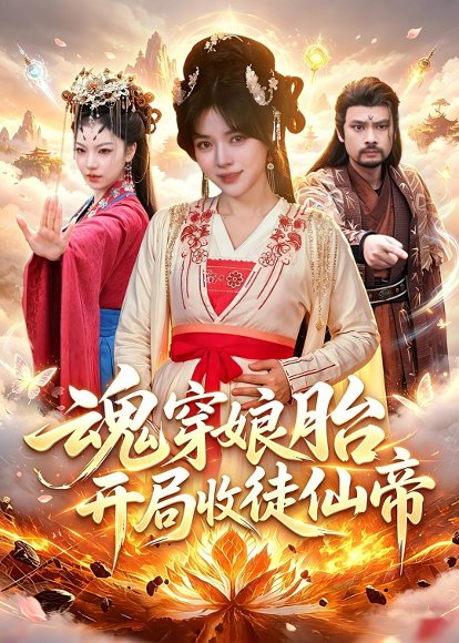 短剧《魂穿娘胎，开局收徒仙帝（88集）李雪丹＆谢临佳》海报