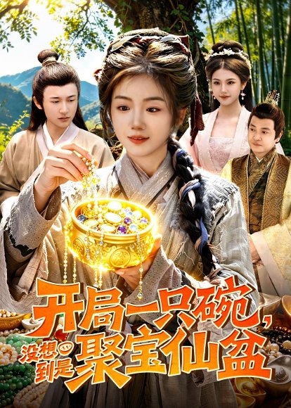 短剧《开局一只碗没想到是聚宝仙盆（89集）攸灵＆韦家娴》海报