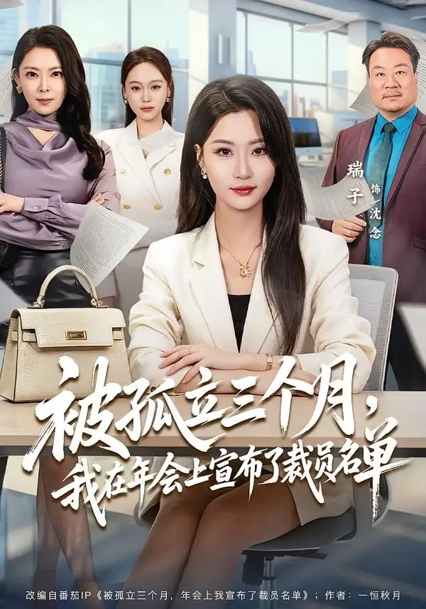短剧《被孤立三个月，我在年会上宣布了裁员名单（62集）毛崇宏＆瑞子》海报