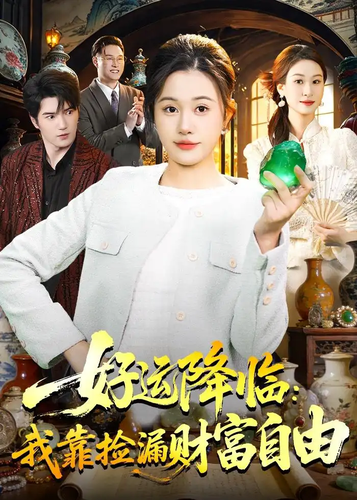 短剧《好运降临:我靠捡漏财富自由(98集)屈婉琼&傅思童》海报