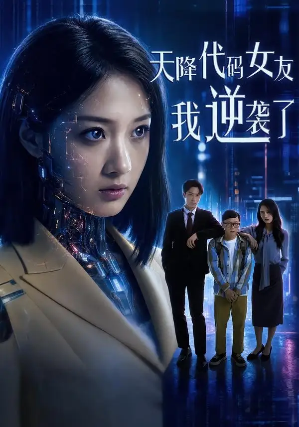 短剧《天降代码女友，我逆袭了（30集）安昭昭＆罗戈》海报