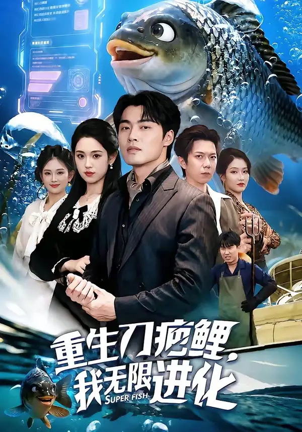 短剧《重生刀疤鲤,我无限进化(63集)梅梓睿&李叶繁》海报