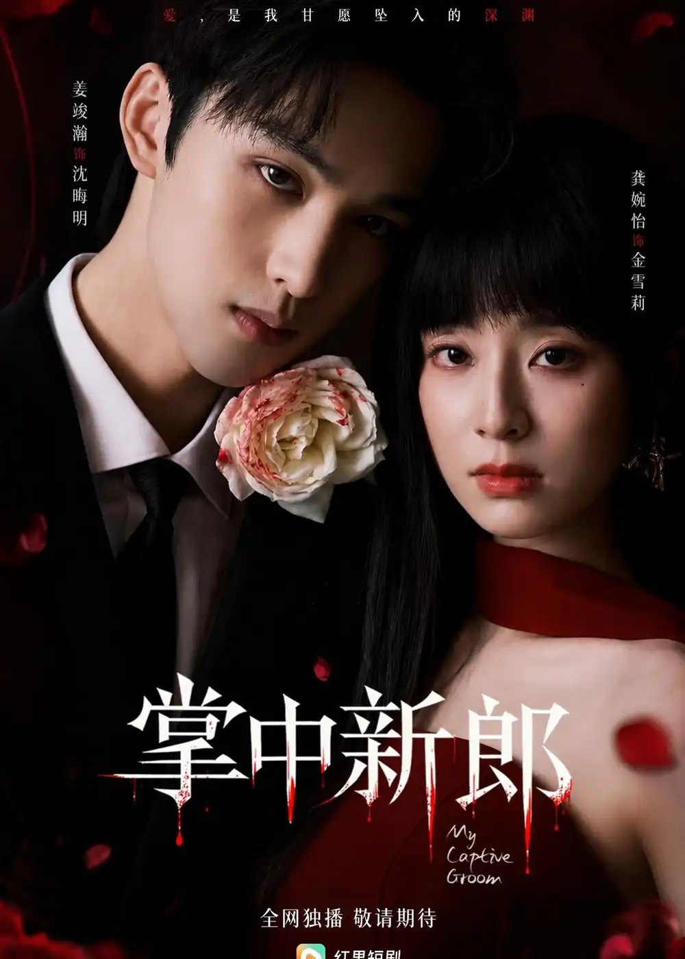 短剧《掌中新郎（60集）姜竣瀚＆龚婉怡》海报