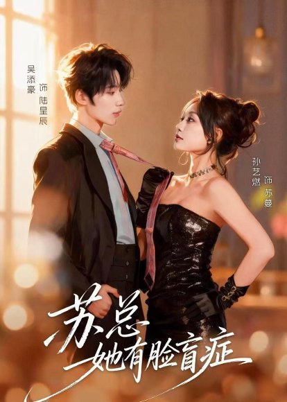 短剧《苏总她有脸盲症(25集)吴添豪&孙艺燃》海报