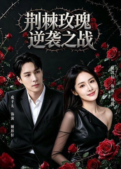 短剧《荆棘玫瑰逆袭之战(86集)姚凯辰&成子太》海报