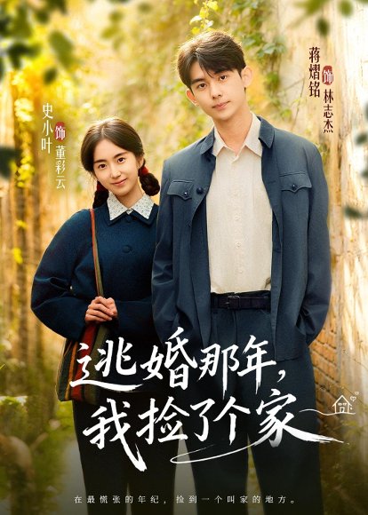 短剧《逃婚那年，我捡了个家（74集）蒋熠铭＆史小叶》海报