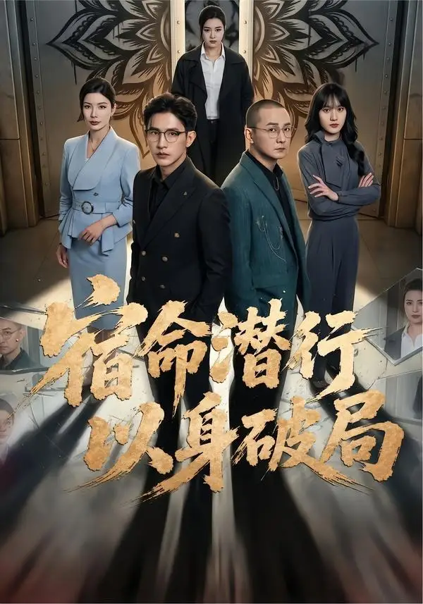短剧《宿命潜行,以身破局(80集)张恩浩&宗白铧》海报