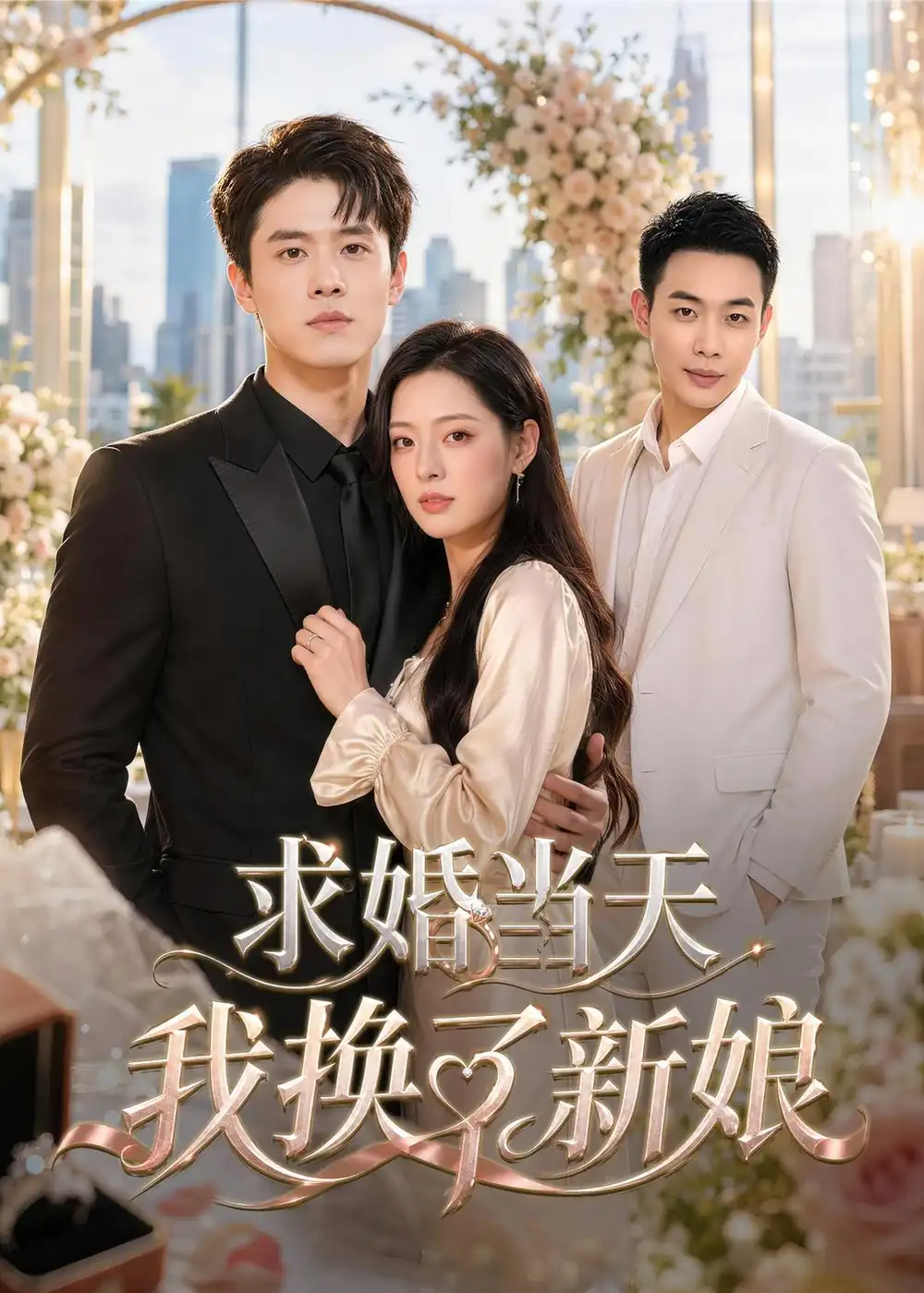 短剧《求婚当天我换了新娘(83集)翟兆星&乔然》海报