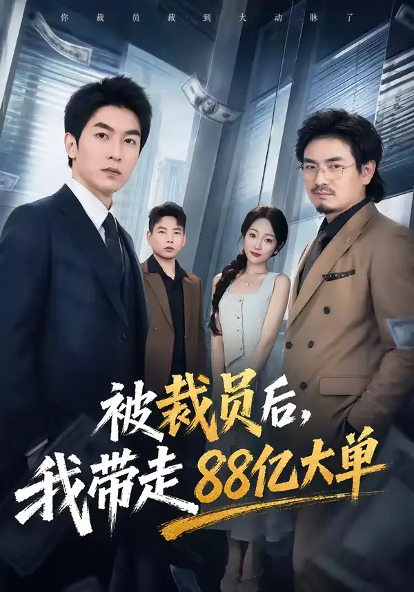 短剧《被裁员后，我带走88亿大单（56集）吴明宇＆左权》海报