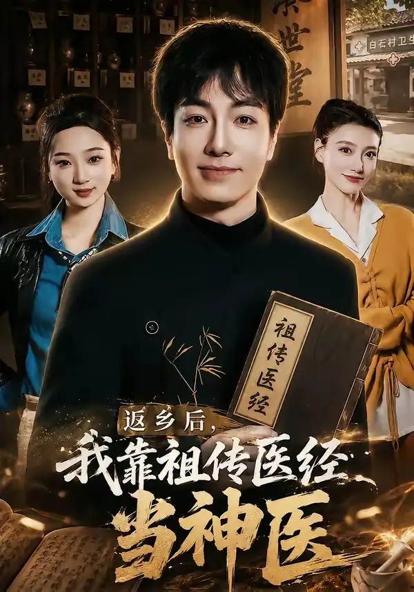 短剧《返乡后,我靠祖传医经当神医(82集)王驰&王蕊》海报
