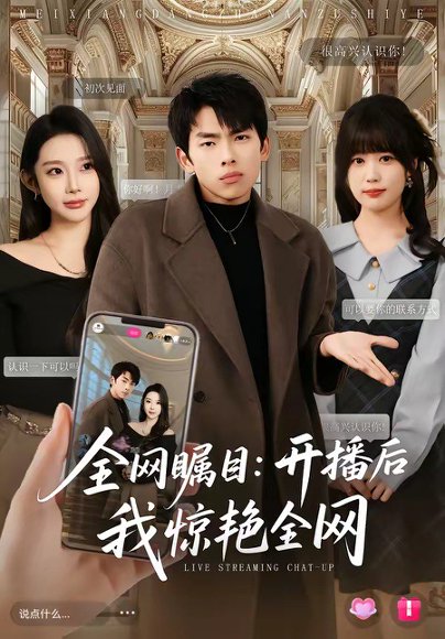 短剧《全网瞩目:开播后我惊艳全网(81集)韩君羽&初汶轩》海报