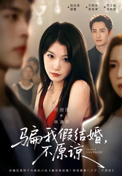 短剧《骗我假结婚,不原谅(84集)何田田&阳兵卓》海报