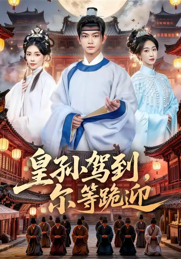 短剧《皇孙驾到,尔等跪迎(70集)张渊元&时一》海报