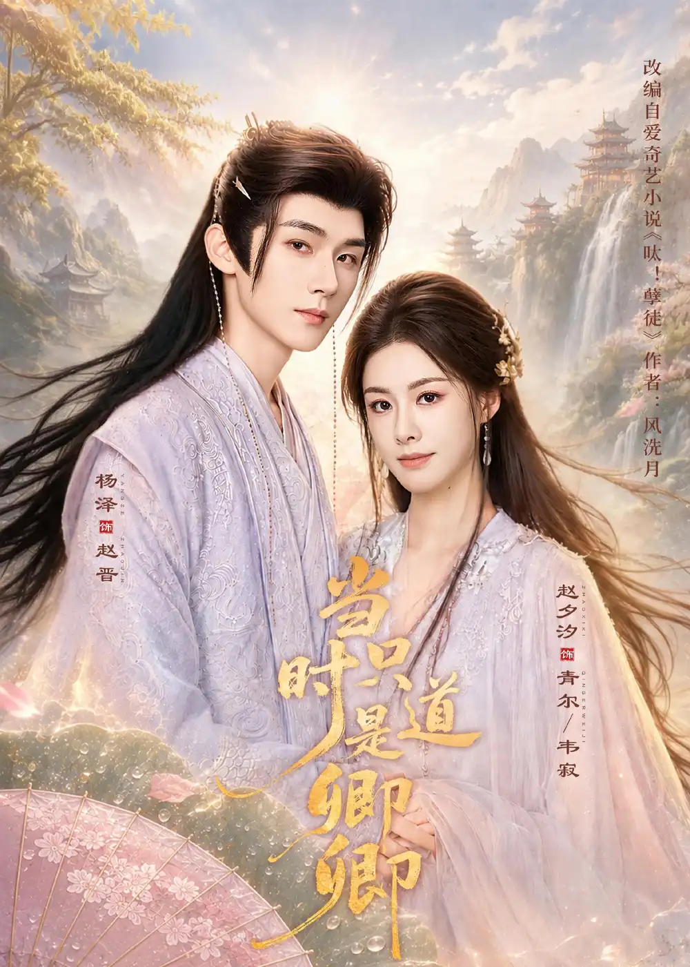 短剧《当时只道是卿卿(60集)杨泽&赵夕汐》海报