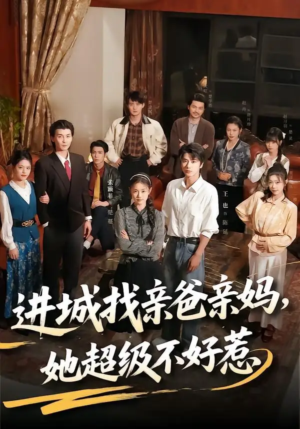 短剧《进城找亲爸亲妈,她超级不好惹(95集)张颖菲&王也》海报