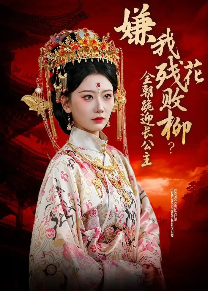 短剧《嫌我残花败柳？全朝跪迎长公主（55集）张灿莹＆常元佳》海报