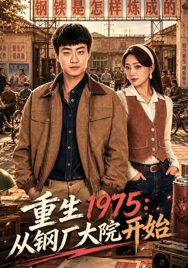 短剧《重生1975:从钢厂大院开始(71集)郭榕声&赵早儿》海报