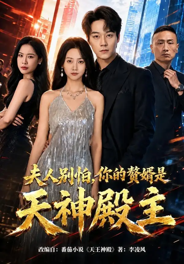 短剧《夫人别怕,你的赘婿是天神殿主(63集)胡忠睿&夏活》海报