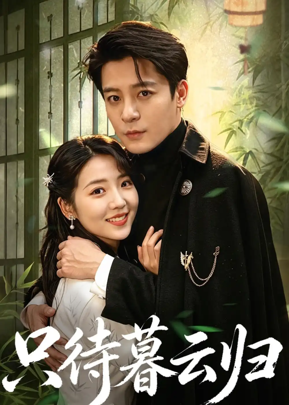 短剧《只待暮云归（70集）李海蒂＆丁敬一》海报