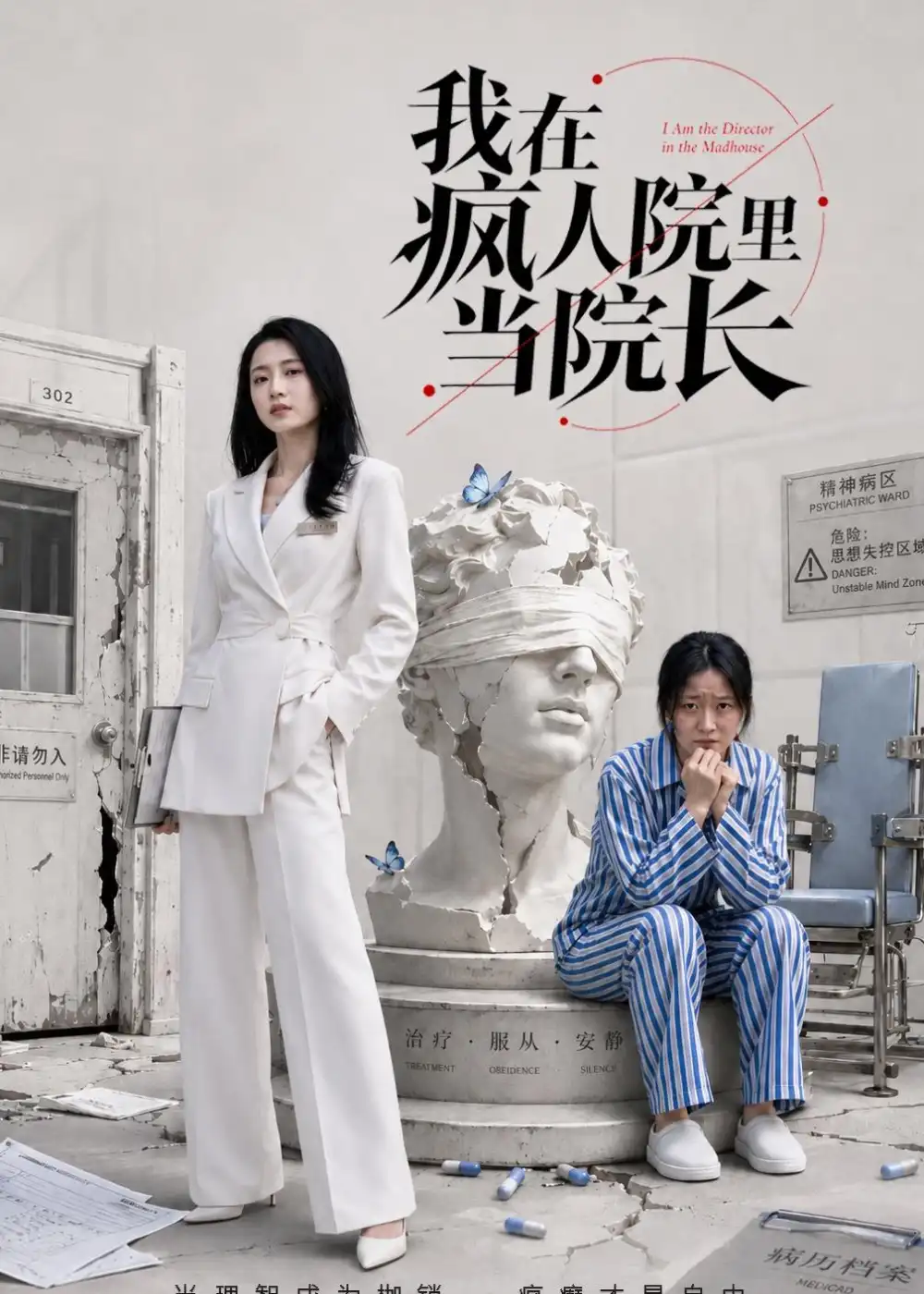 短剧《我在疯人院里当院长（51集）汪巧＆刘韦志》海报