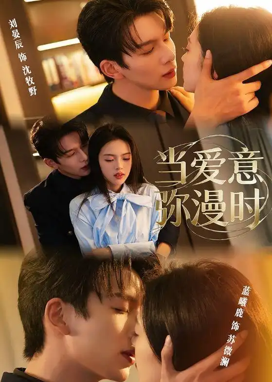 短剧《当爱意弥漫时(80集)刘宴辰&蓝曦鹿》海报