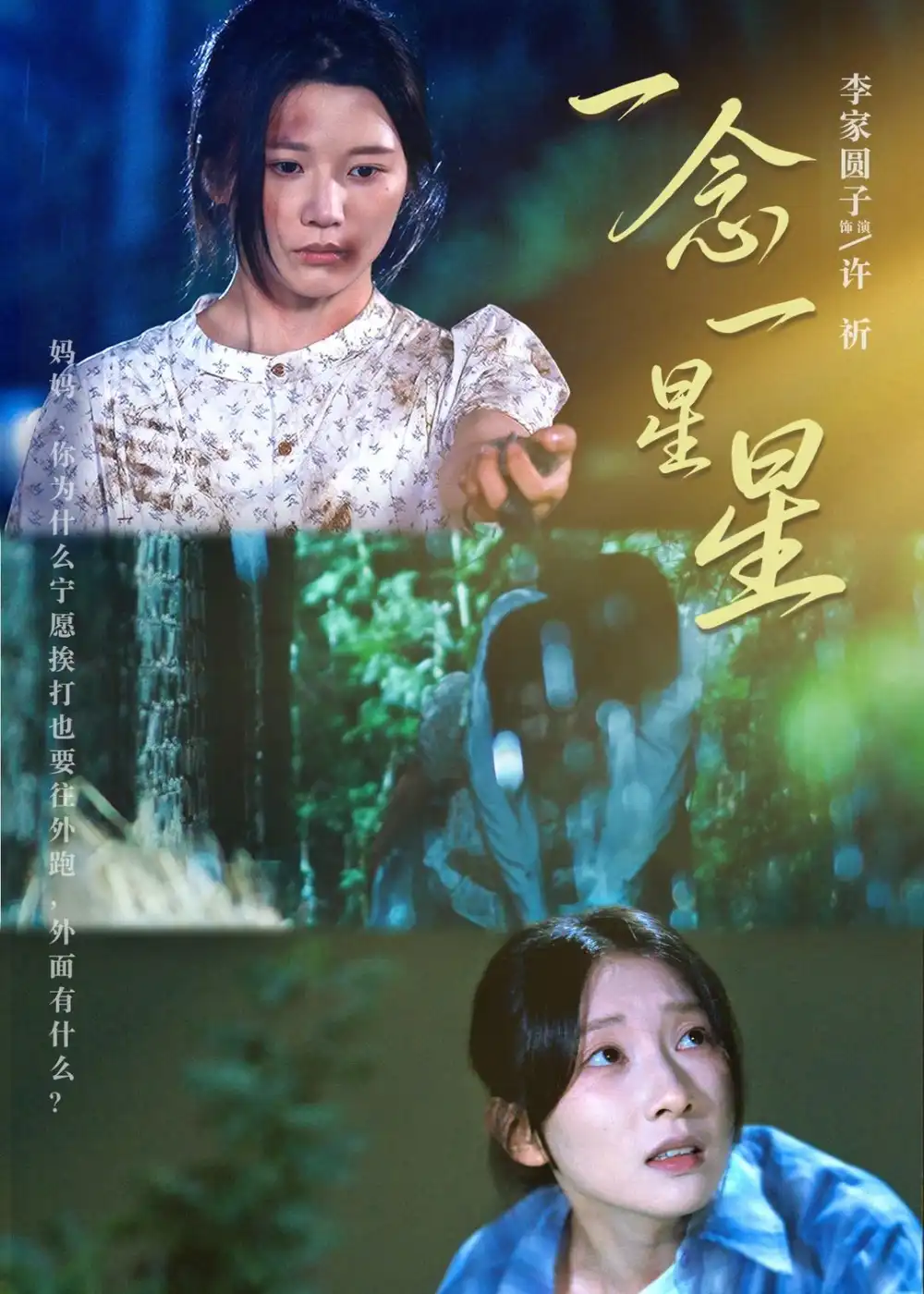短剧《一念一星星(76集)李家园子&李红雨》海报