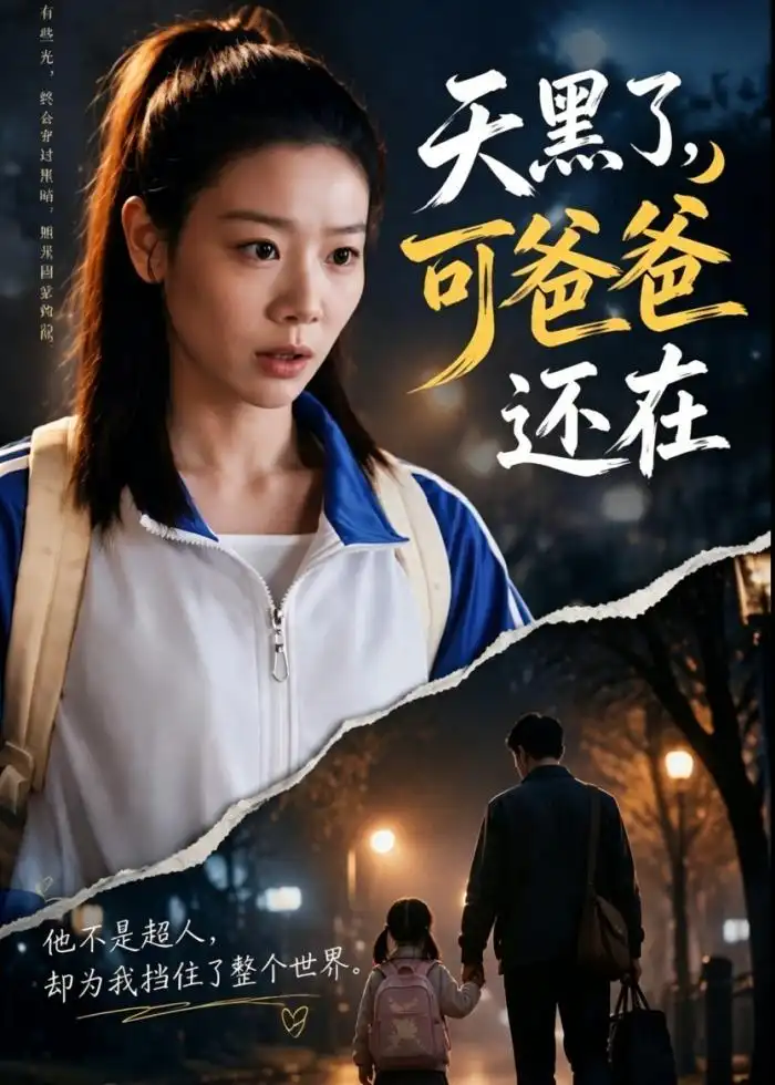 短剧《天黑了,可爸爸还在(82集)张宇轩&林希亚》海报