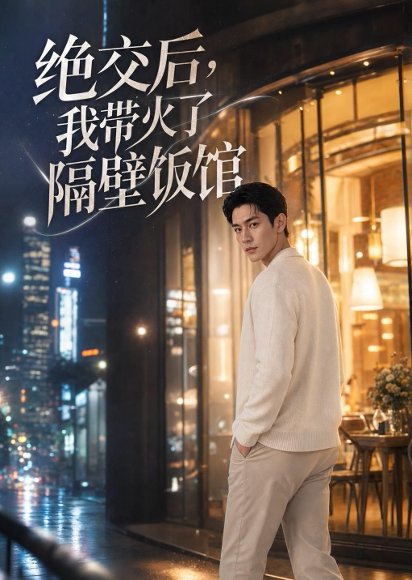 短剧《绝交后,我带火了隔壁饭馆(43集)AI短剧》海报