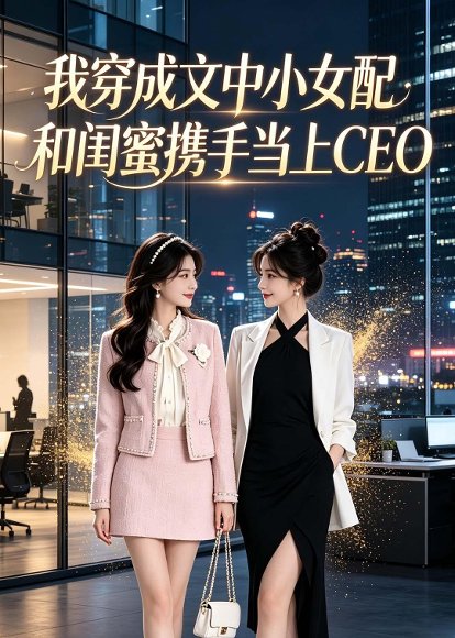 短剧《我穿成文中小女配,和闺蜜携手当上CEO(60集)AI短剧》海报
