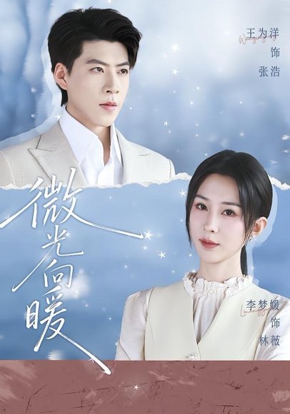 短剧《微光向暖（76集）李梦媛＆王为洋》海报