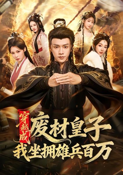 短剧《穿越成废材皇子，我坐拥雄兵百万（78集）陈外＆鲁芳岐》海报