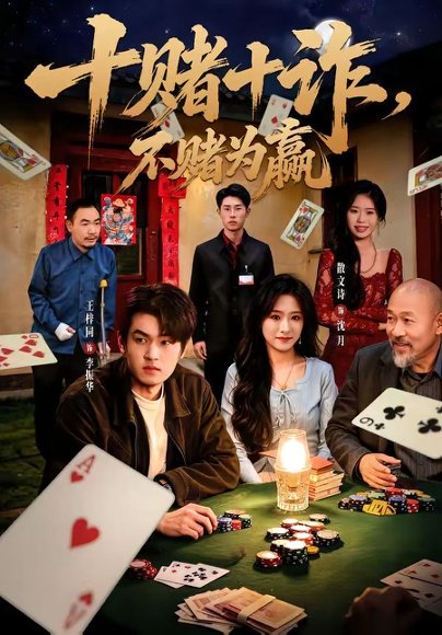 短剧《十赌十诈,不赌为赢(60集)王梓同$散文诗》海报