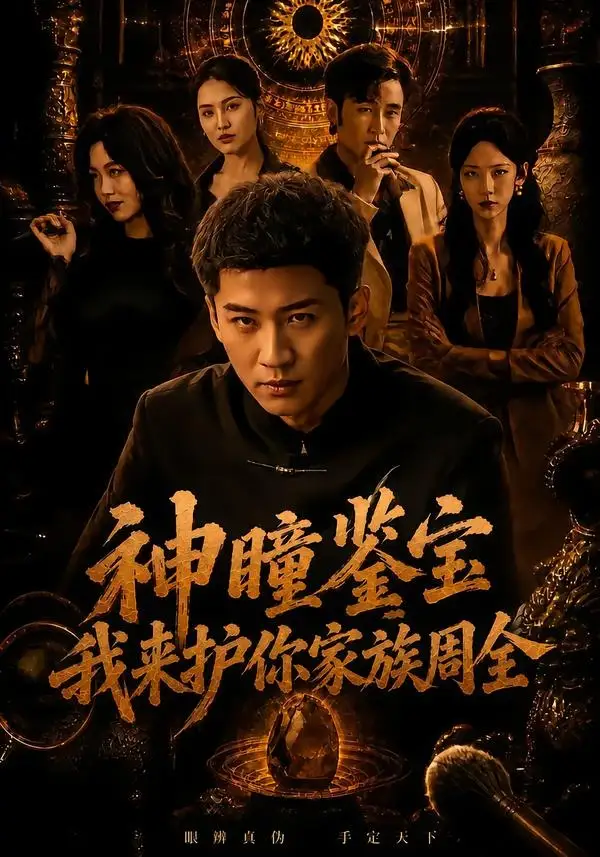短剧《神瞳鉴宝：我来护你家族周全（67集）苏泓奕＆刘爽》海报