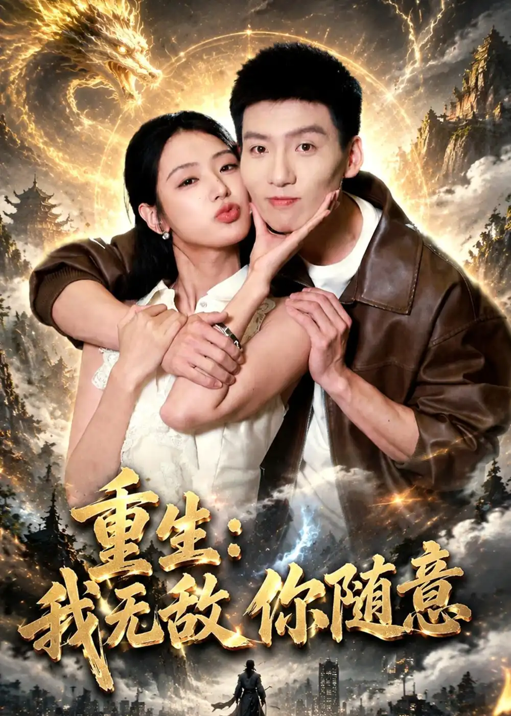 短剧《重生：我无敌你随意（80集）霍文琦$李文瑞$潘玉瑶》海报