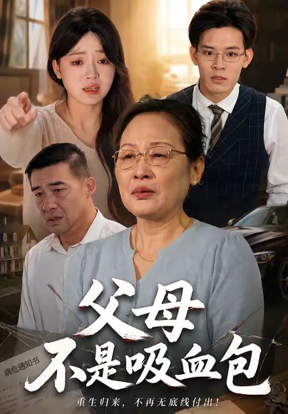 短剧《父母不是吸血包（60集）叶红＆曹轩荣（1080P）》海报