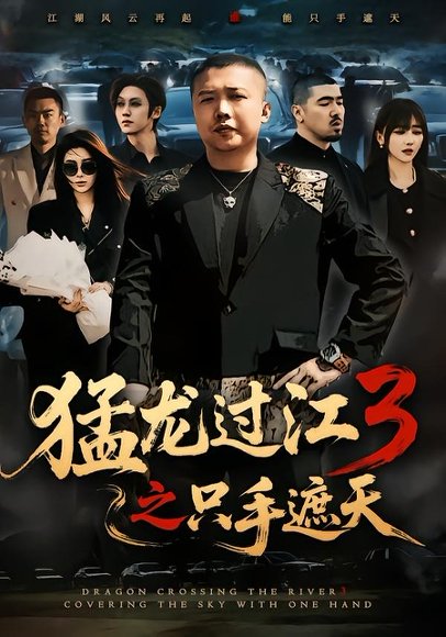 短剧《猛龙过江3之只手遮天（64集）乾龙＆贾楠＆闫聪》海报