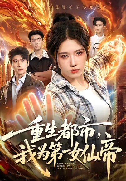 短剧《重生都市，我为第一女仙帝（87集）车芊云＆齐宥澄》海报