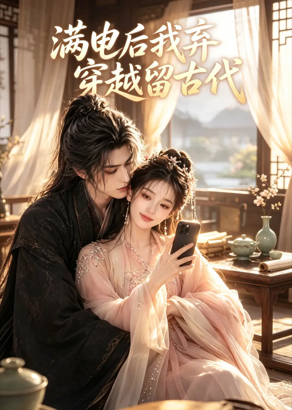 短剧《满电后我弃穿越留古代 (40集)》海报