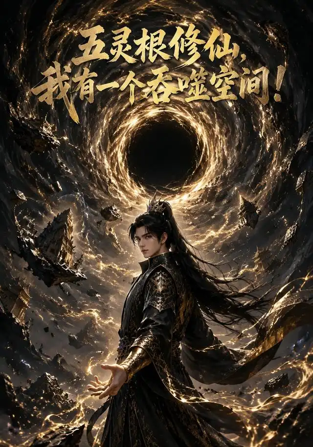 短剧《五灵根修仙我有一个吞噬空间 (71集)》海报