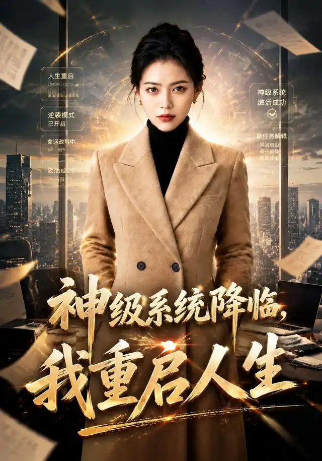 短剧《神级系统降临我重启人生 (69集) AI短剧》海报
