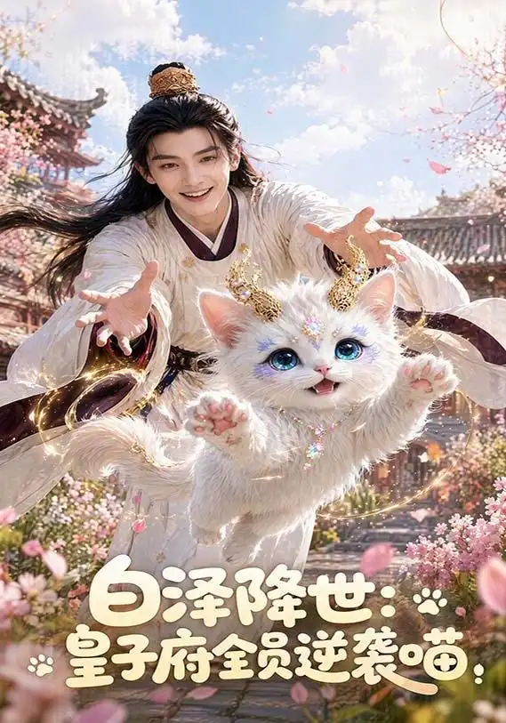 短剧《白泽降世皇子府全员逆袭喵 (89集) AI短剧》海报