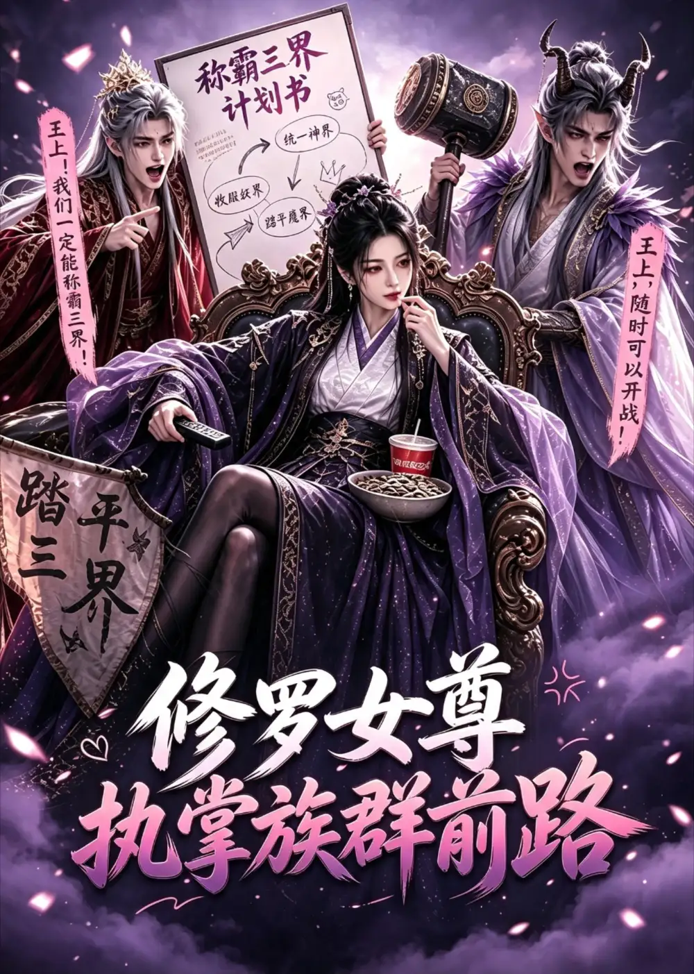 短剧《修罗女尊执掌族群前路 (20集)》海报