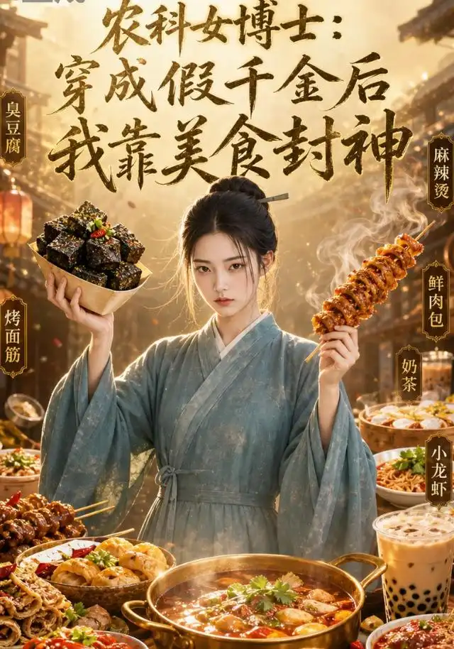 短剧《农科女博士穿成假千金后我靠美食封神 (71集)》海报