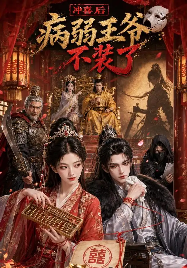 短剧《冲喜后病弱王爷不装了 (69集)》海报