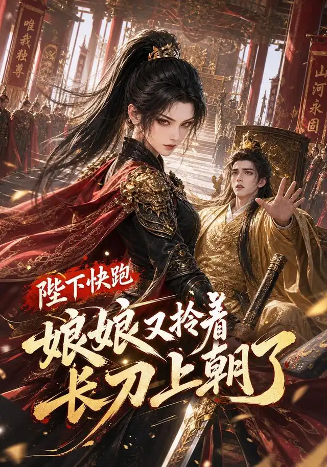 短剧《陛下快跑娘娘又拎着长刀上朝了 (57集)》海报