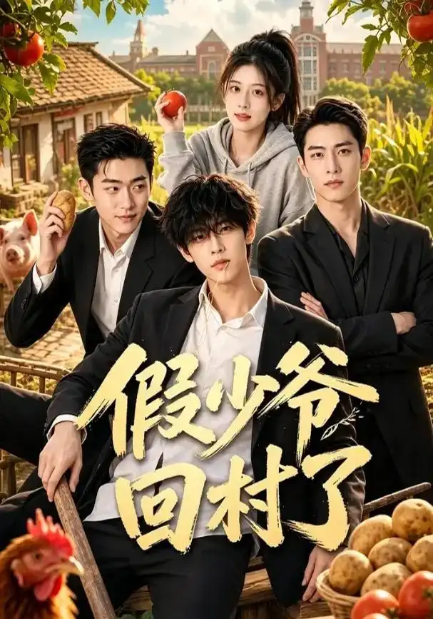 短剧《假少爷回村了 (57集)》海报