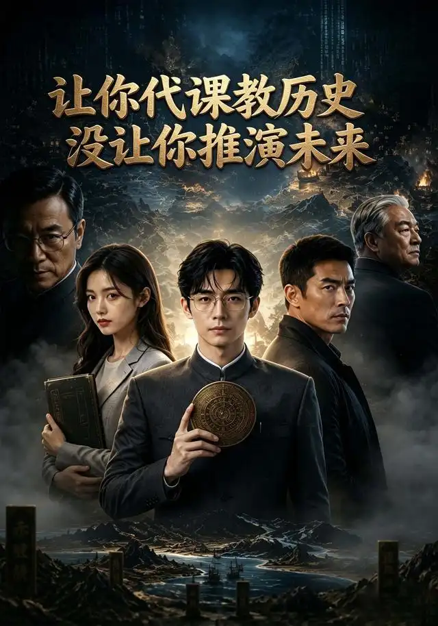 短剧《让你代课教历史没让你推演未来 (91集)》海报