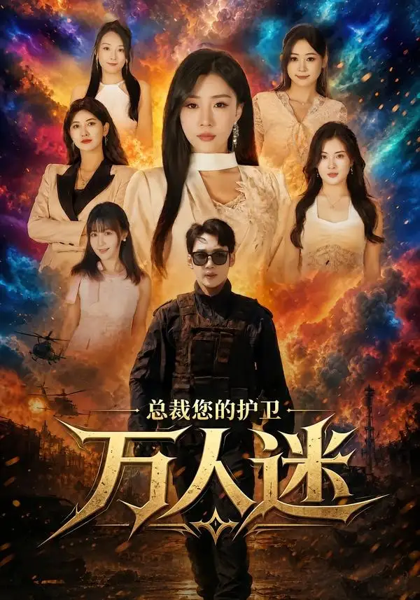 短剧《总裁您的护卫万人迷 (80集) 黄智慧&孙同钰》海报