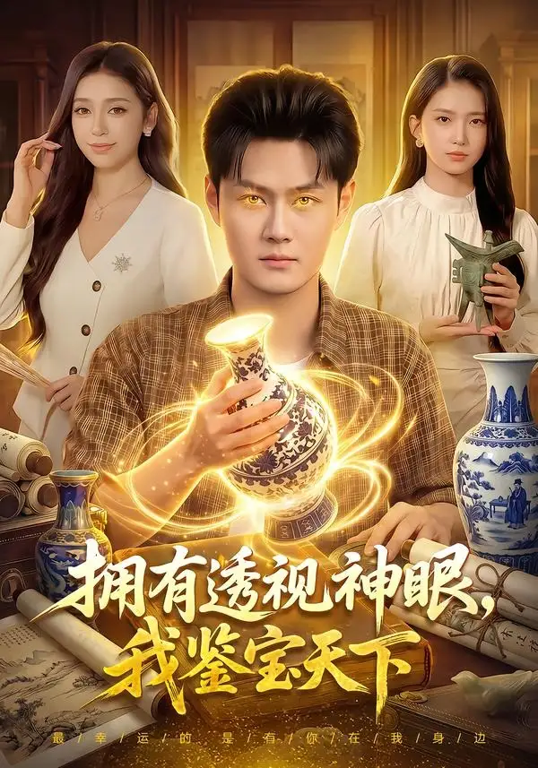 短剧《拥有透视神眼我鉴宝天下 (89集) 傅思童&娜迪亚&郑璐&江路祺》海报