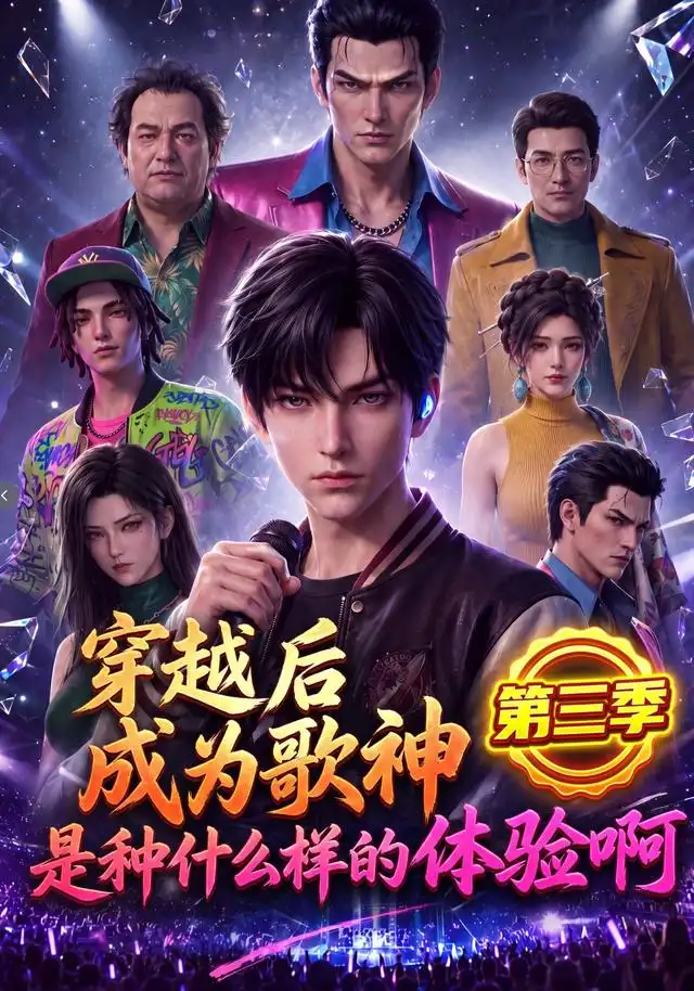 短剧《穿越后成为歌神是种什么样的体验啊第三季 (120集)》海报